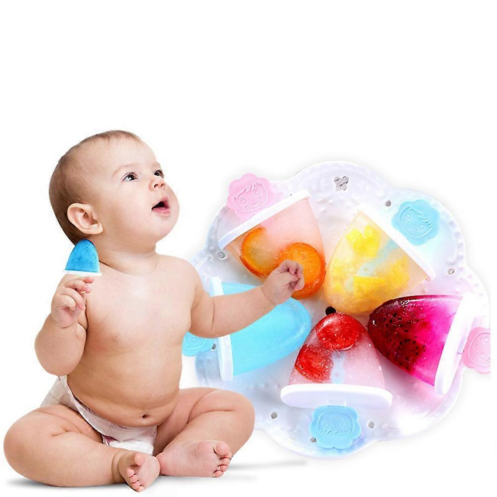 2Pcs Diy Ice Cream Mould Smile Face for Shop Use Diy Activities in Green