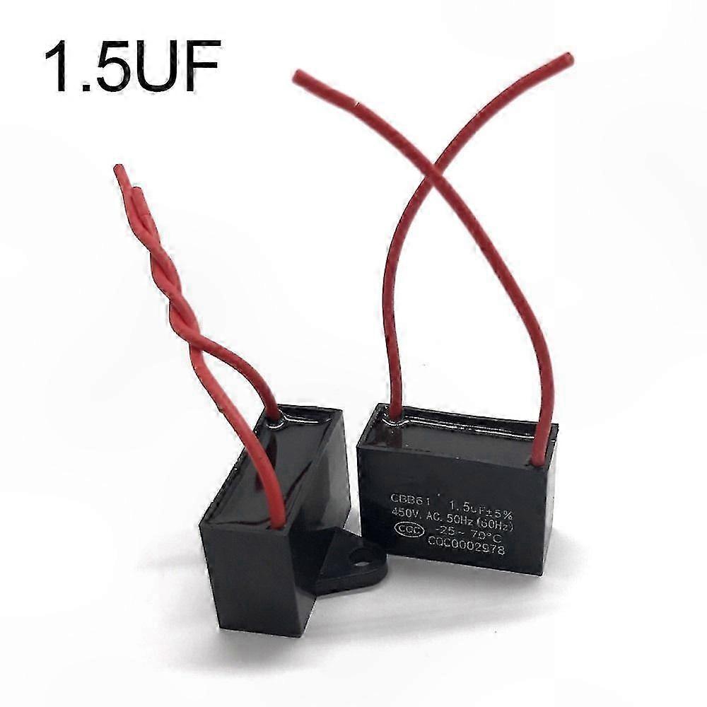 450 V-os tartós indítókondenzátor CBB61 típusú ventilátorokhoz