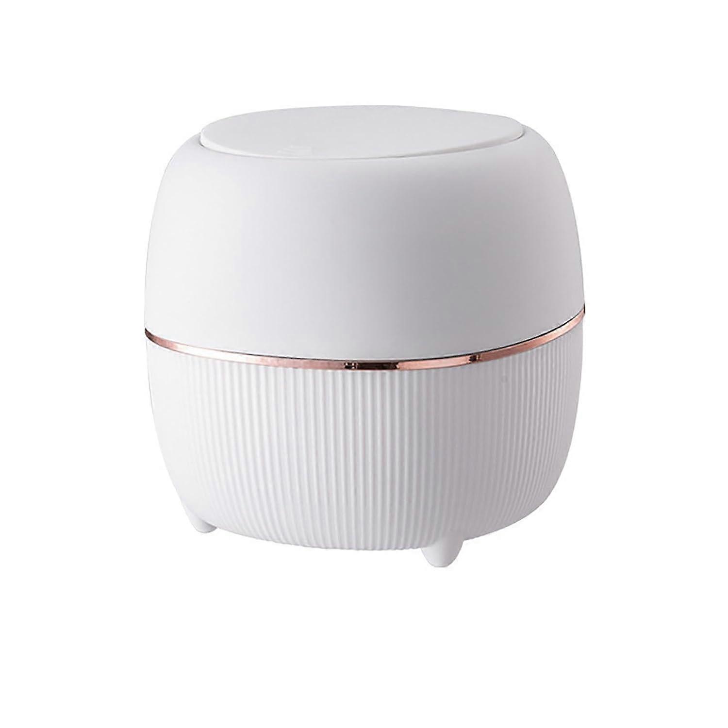 Mini Desktop Trash Bin Press Type Large Capacity Non Slip Anti Tilt Color A For Night Living Room Kitchen