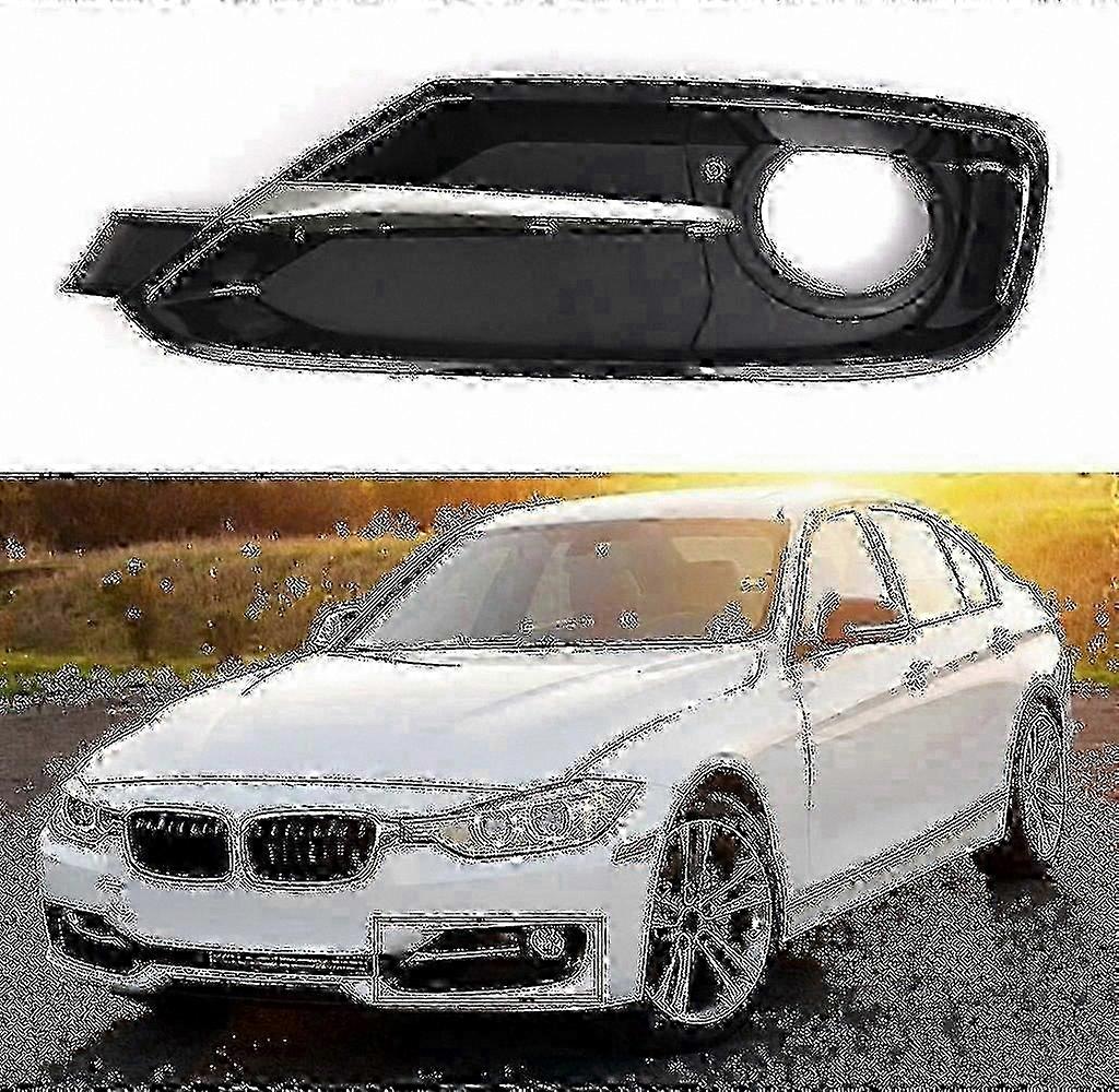 Chrome Trim Fog Light Grill Cover for F30 F31 2011-2017