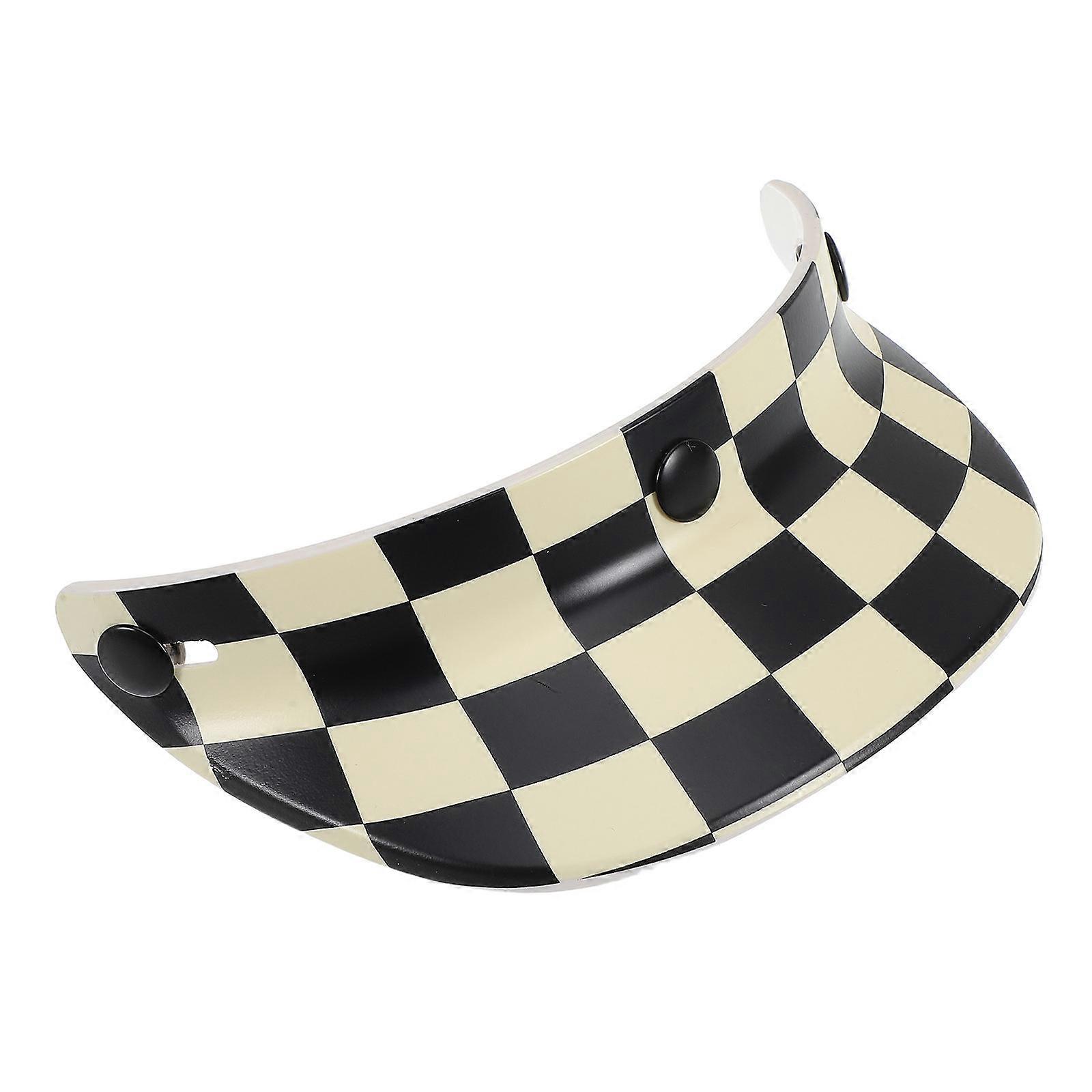 Replaceable Motorbike Visor with Chic Sun Shield Accessory