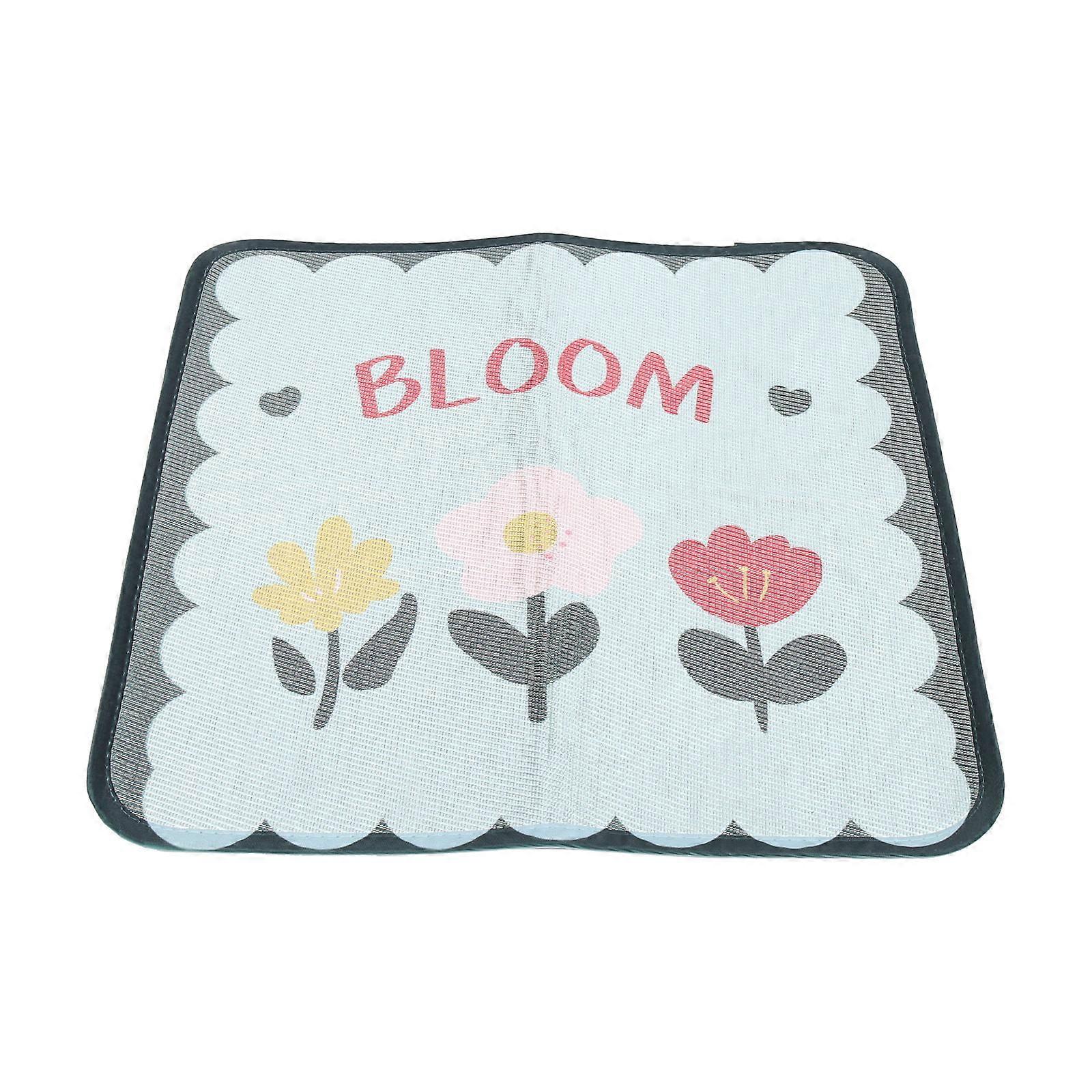 Chair Seats Cooling Pads with Cartoon Pattern for Office Use 3Pcs