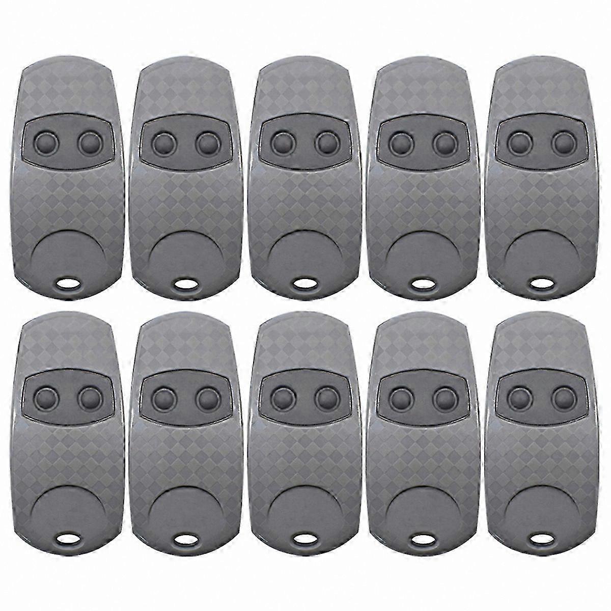 10-Pack 433.92MHz Wireless Gate Opener Remote Control-Compatible with Rolling Code/Gate Opener/Duplication Function
