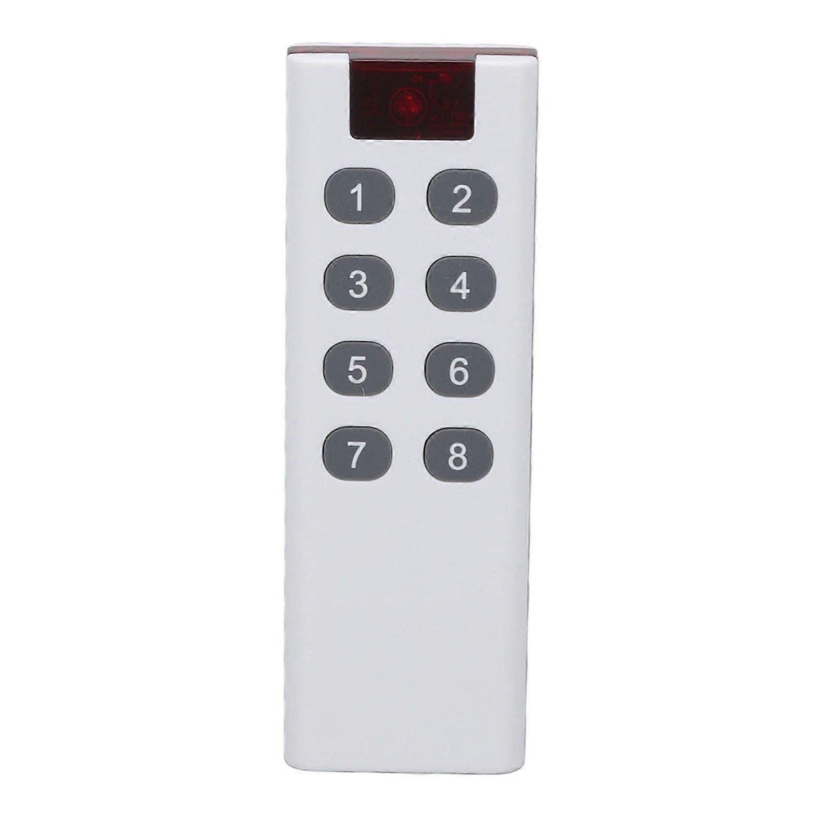 433MHZ Universal Wireless Learning Code Digital Remote Controller Transmitter High Power 1000m Remote Control 8 Keys