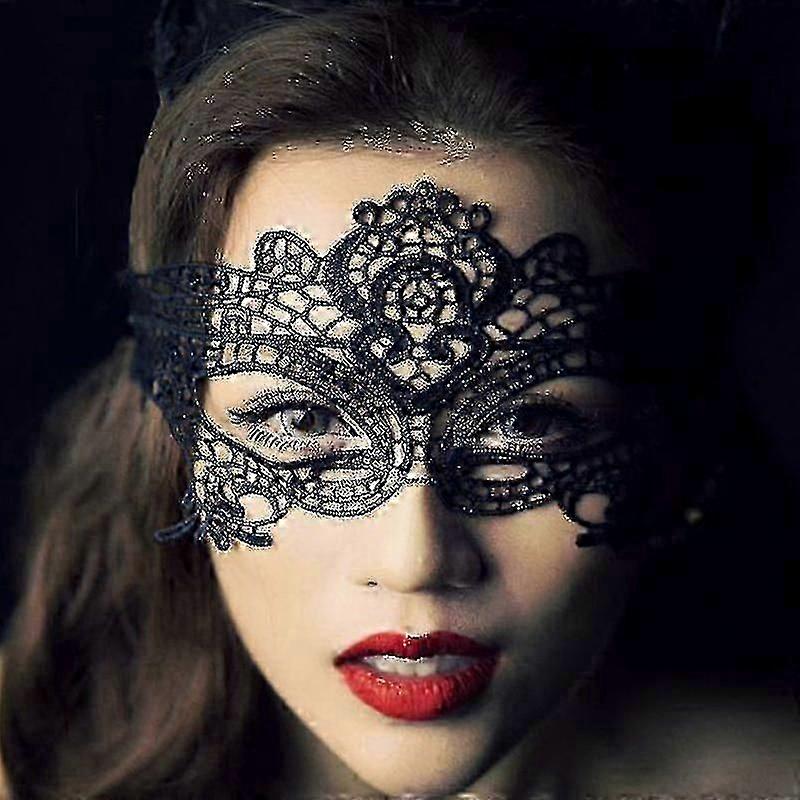 女性のためのゴールドブラックバタフライラインストーンベネチアンマスク - 仮面舞踏会、マルディグラ、コスチュームボール、結婚式(Bejoey)