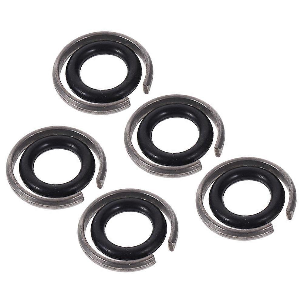 Wrench Rubber Ring Impact Wrench Retainer for 15Sets Replacement