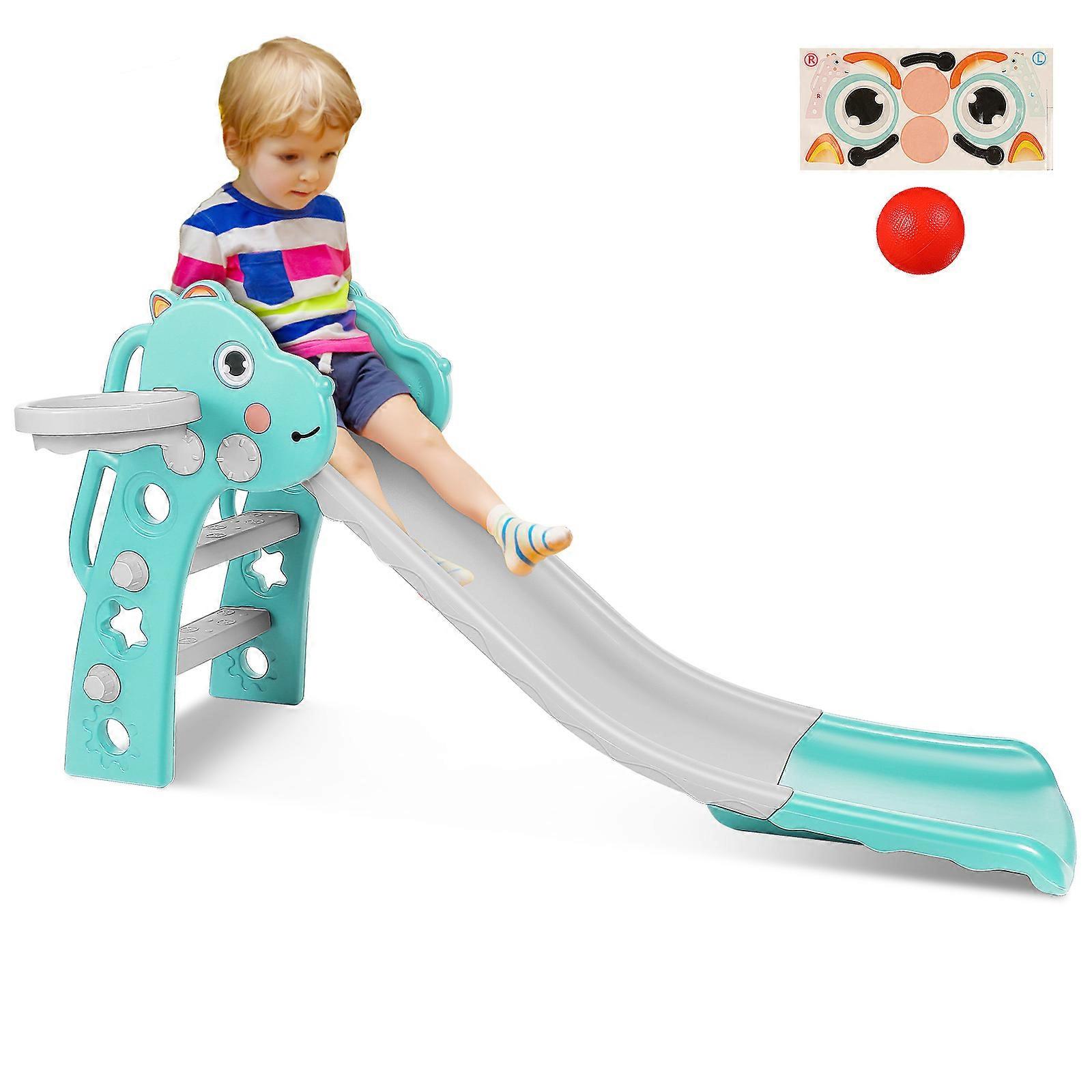 Indoor Outdoor Slide For Kids And Toddlers With Sturdy And Thickened Design Measuring 134X67X62CM 1 Set