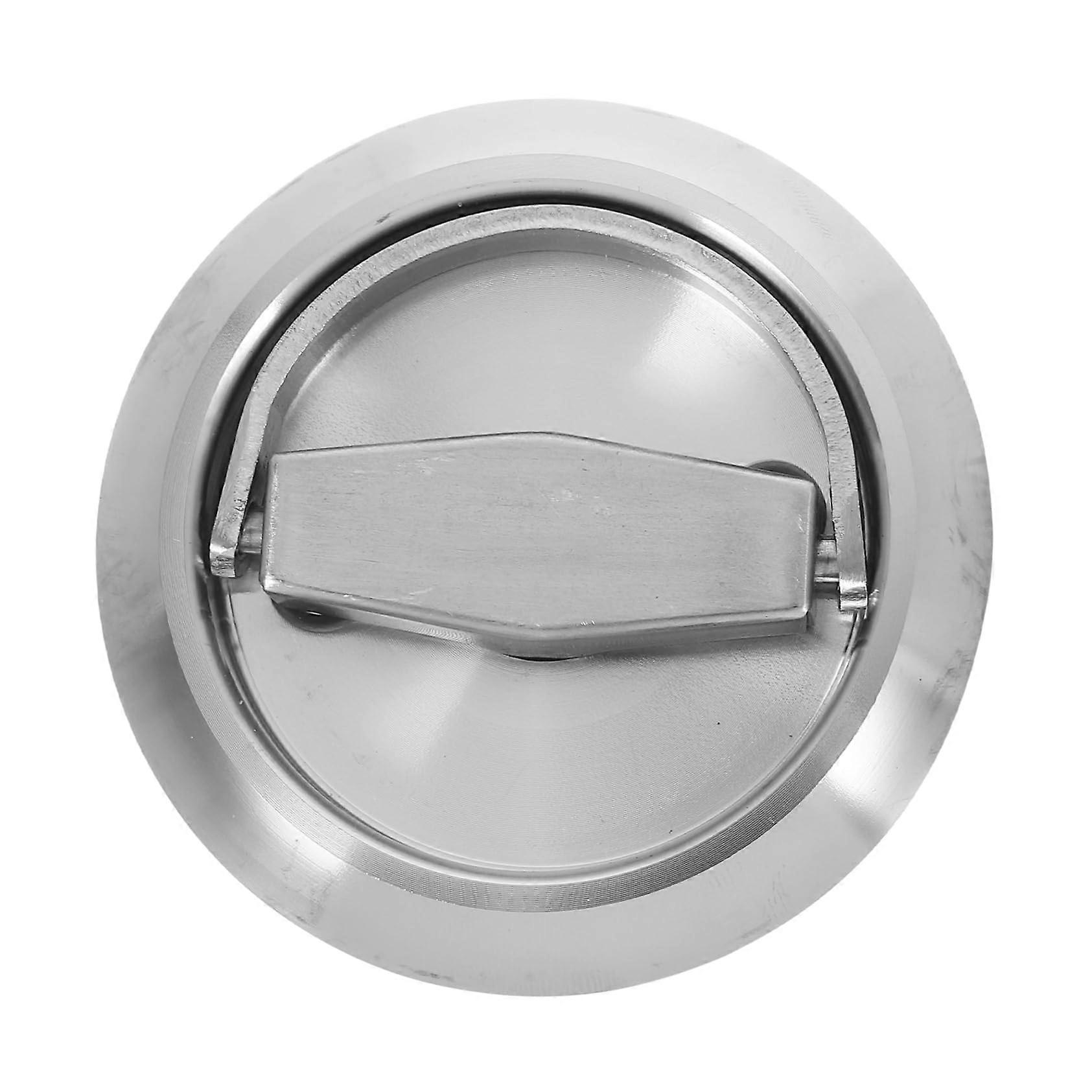 Invisible drawer pulls Stainless steel door handles 2-pack Hidden handles for sliding doors Modern hidden knobs