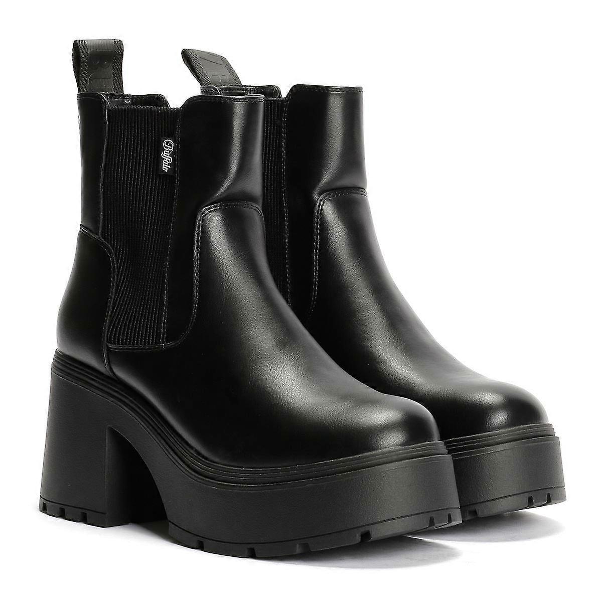 Buffalo Mila Chelsea Women's Black Boots