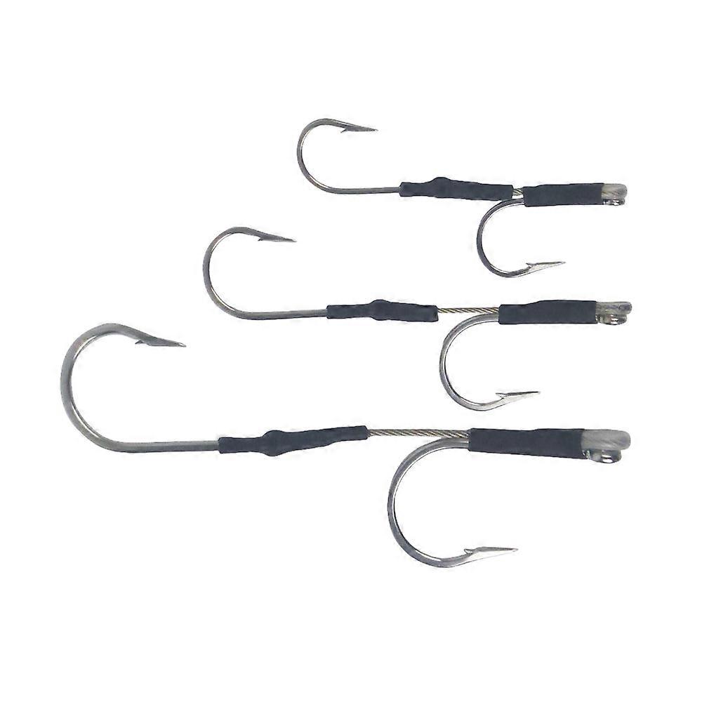 Swimerz Double 180 Offset 10/0 Qty 3 Hooks