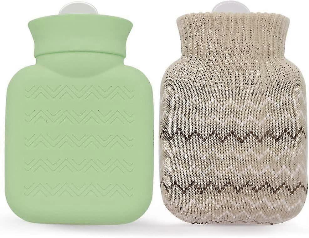 Reusable Mini Hot Water Bottle with Cover