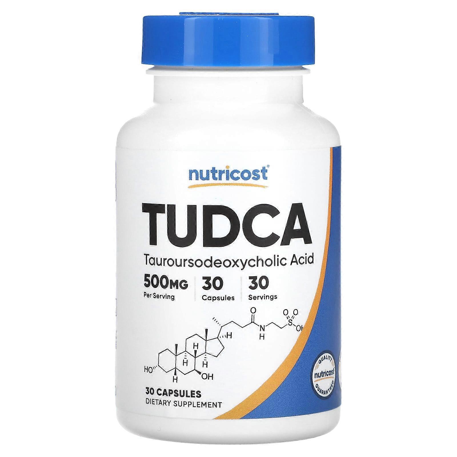 TUDCA, 500 mg, 30 Capsules