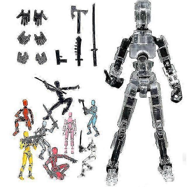T13 Action Figure Titan 13 Action Figure Robot Action Figure3d Printed Action 25-26s