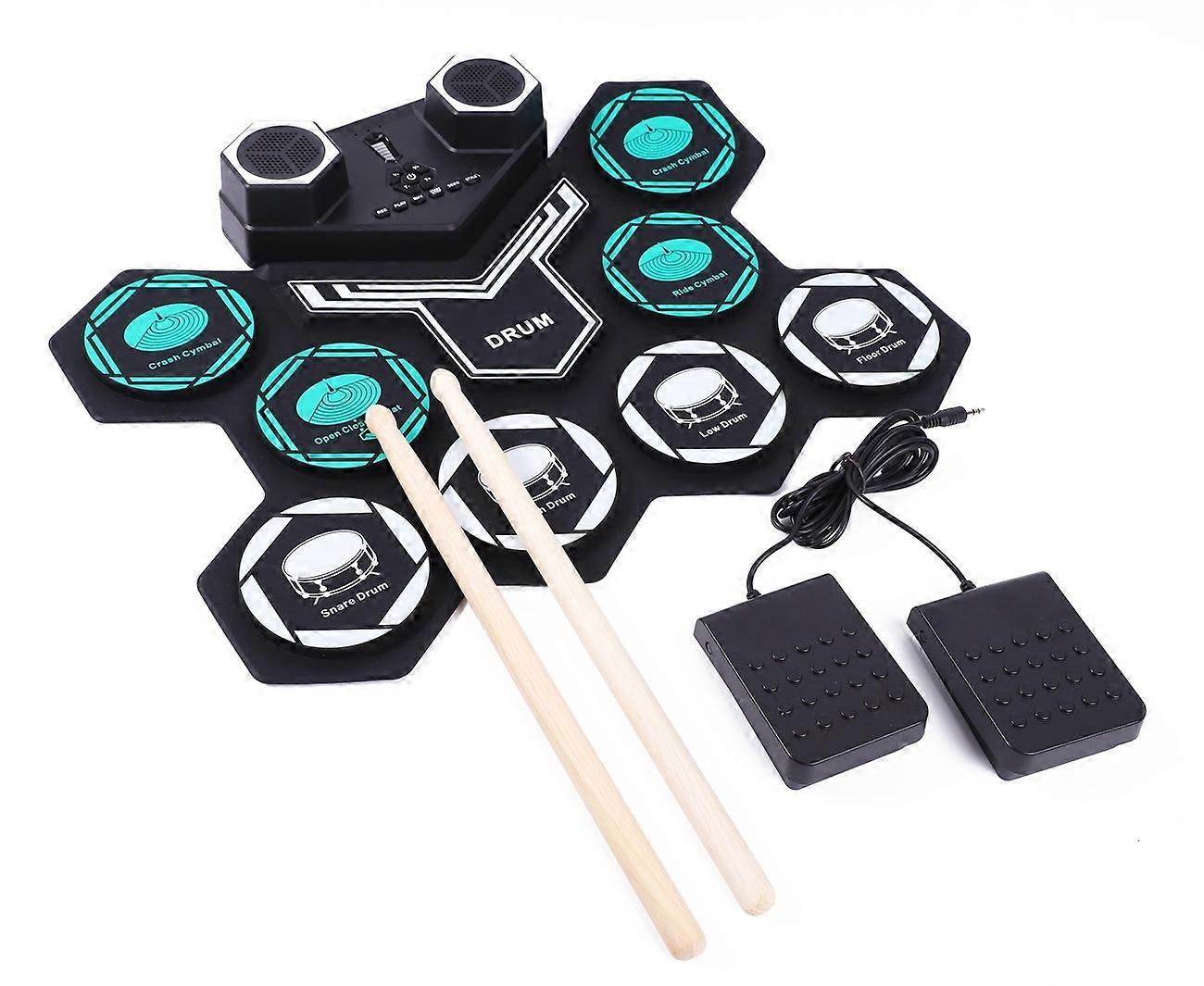 G6008 Desktop Drums With Sound Lithium Portable Drum Set