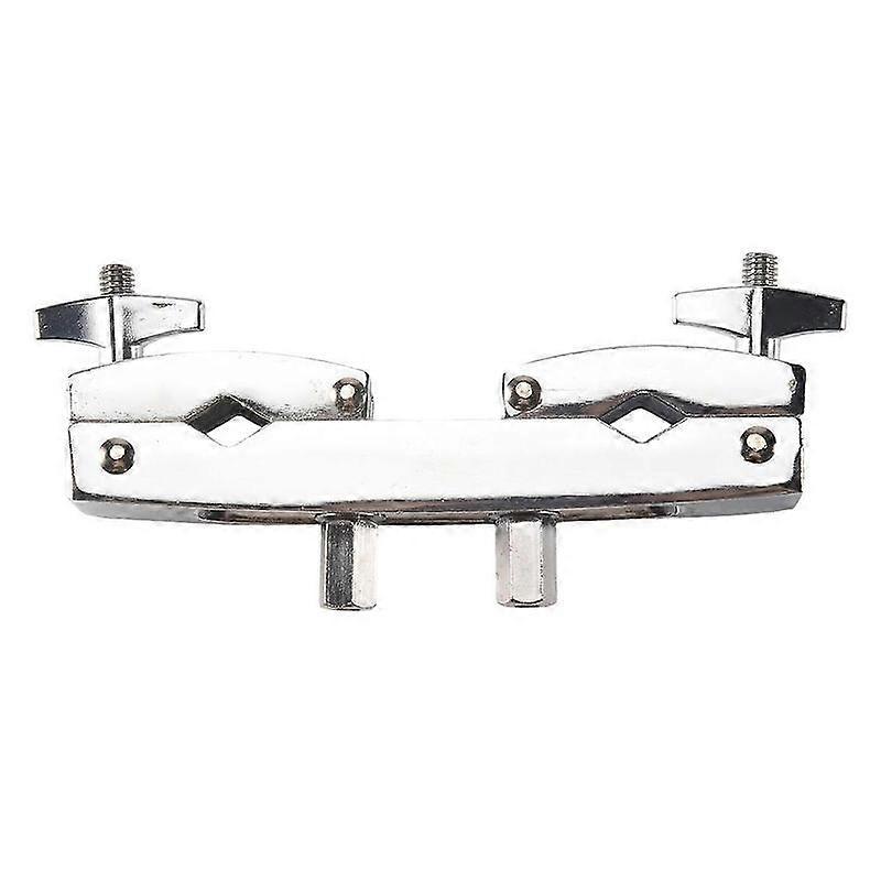 Metal Connecting Clamp Holder Bracket Percussion D Set for Cowbell Accessory