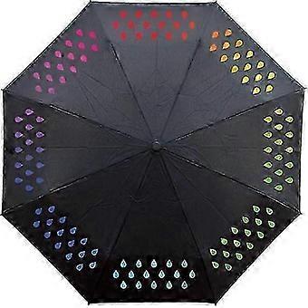 ARTICOLI PER LA CASA Ombrello che cambia colore Mini ombrello pieghevole Moda impermeabile compatto ombrello pieghevole 25-26s