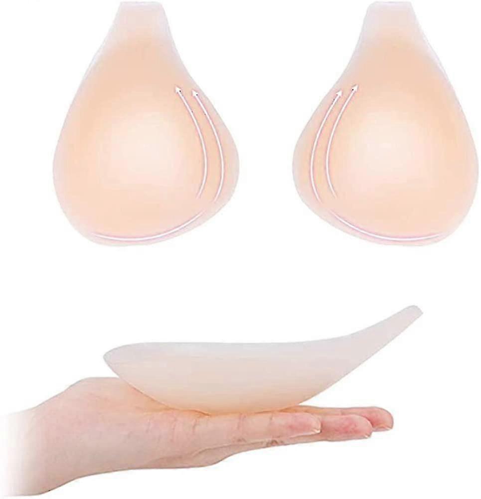 Självhäftande BH Strapless Sticky Invisible Push Up Silikon BH För Rygglös Klänning