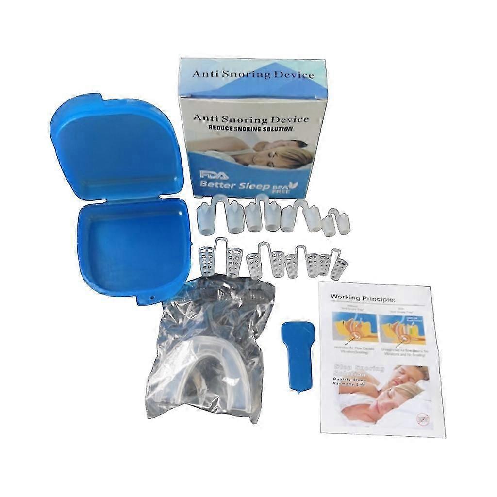 מגן פה נגד נחירות H-Somnofit-S מבית | תוצרת שוויץ | מאושר על ידי ה-FDA | הפיה הנוחה ביותר נגד נחירות | מגן פה Sleep Tight | Adju