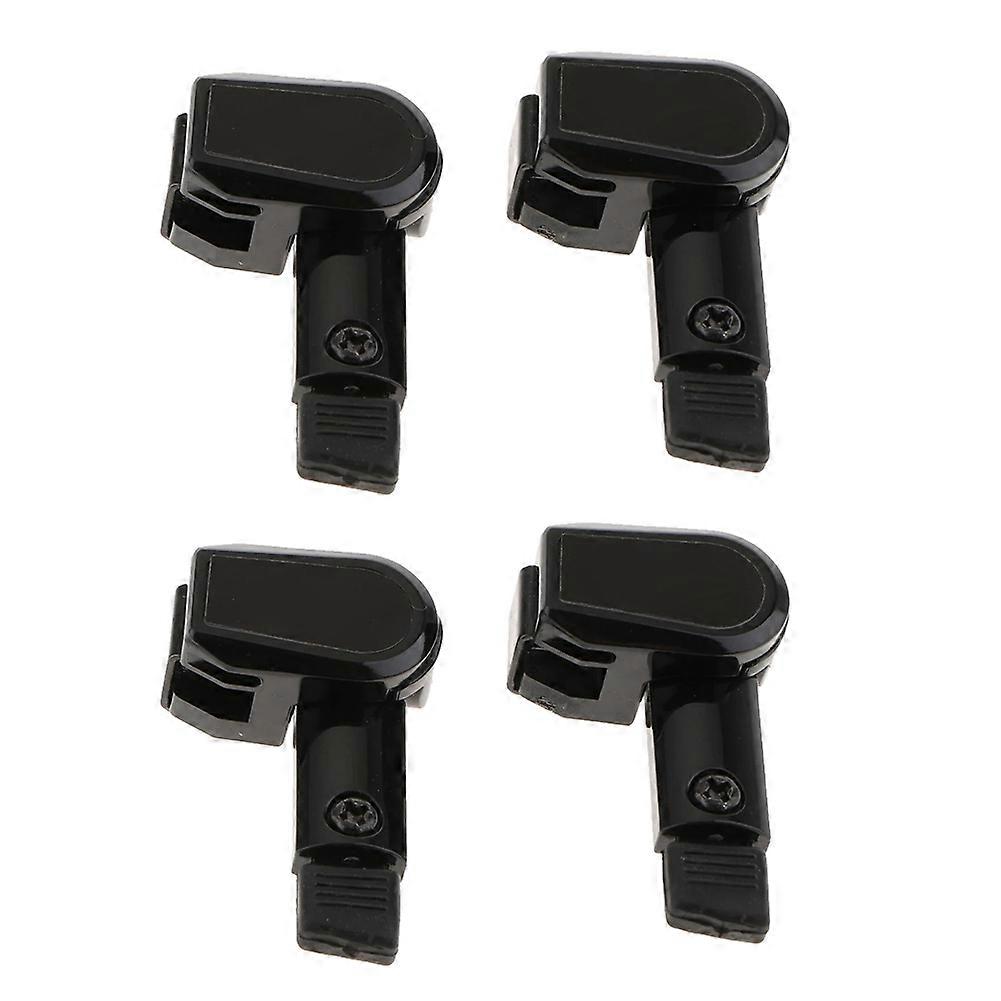 4Pcs Universal Black Car Windshield Wiper Stand