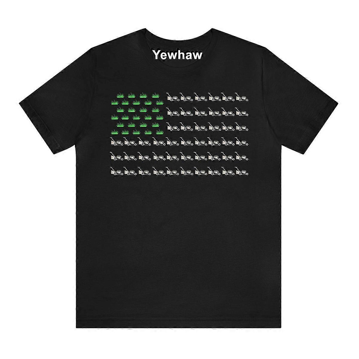 Lawn Mower Flag T-shirt