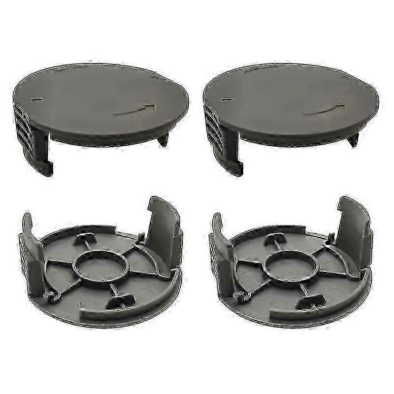 غطاء بكرة بديل لماكينة تشذيب بوش F016f05320 - عبوة من 4 ، متوافقة مع بوش EasyGrassCut 23 ، 26 ، 18 ، 18-230 ، 18-260 ، 18-26