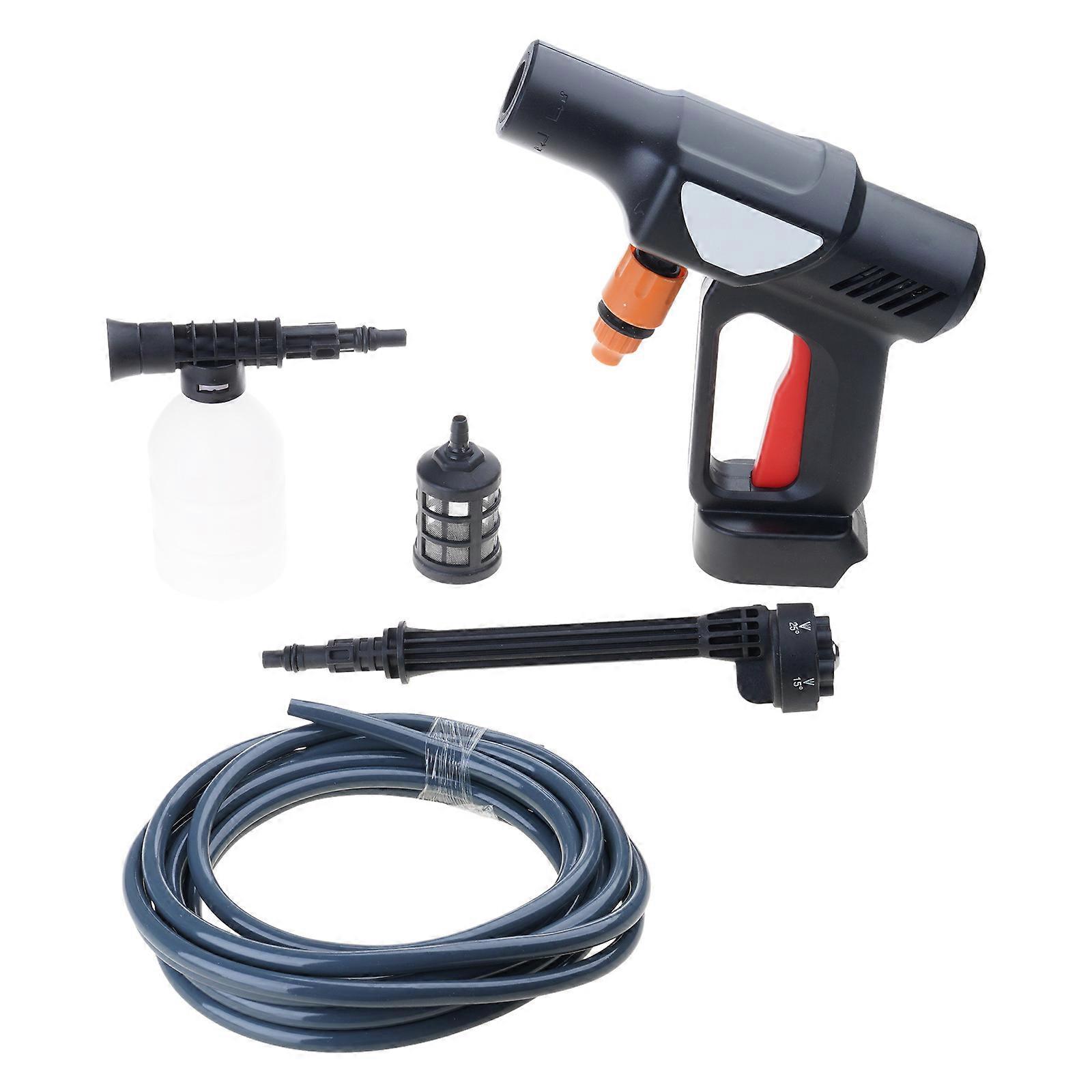 Practical Cordless Pressure Cleaner Easy to Use Electric Pressure Washer for Quick Outdoor Cleanups Without Cords Multicolor