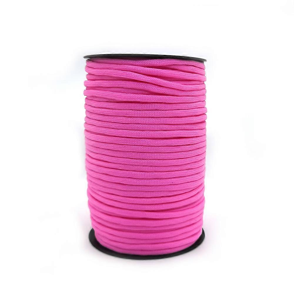 1 יחידות 100 מטר 550 תקן צבאי 7 ליבות חבל Paracord 4 מ"מ חיצוני חירום הישרדות, צמיד ארוג חבל, חבל קשירה,