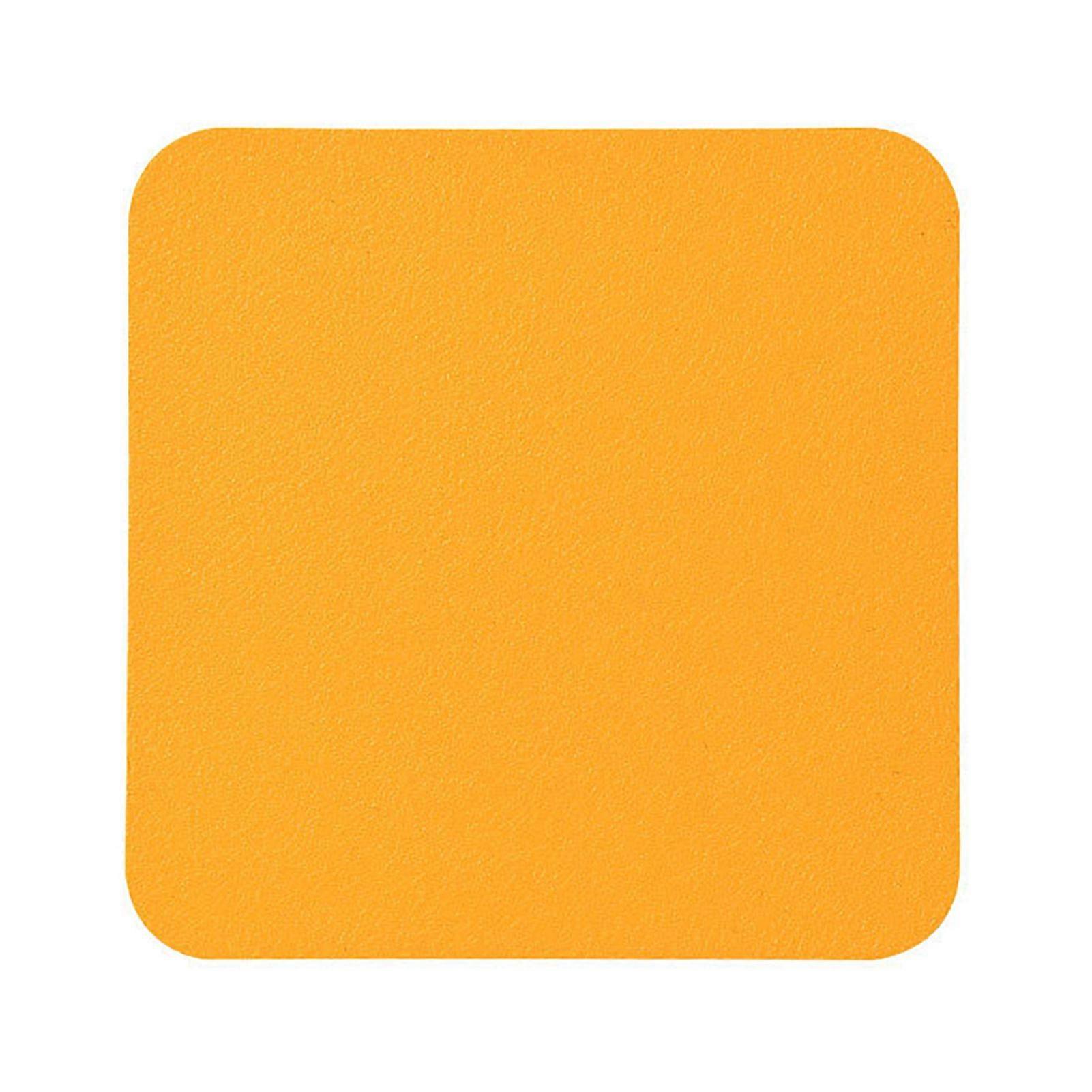 Hariumiu Round Cup Mat Vibrant Color Dining Table Placemat Wear Resistant Non-slip Design Round Square Cup Mat Mug Pad