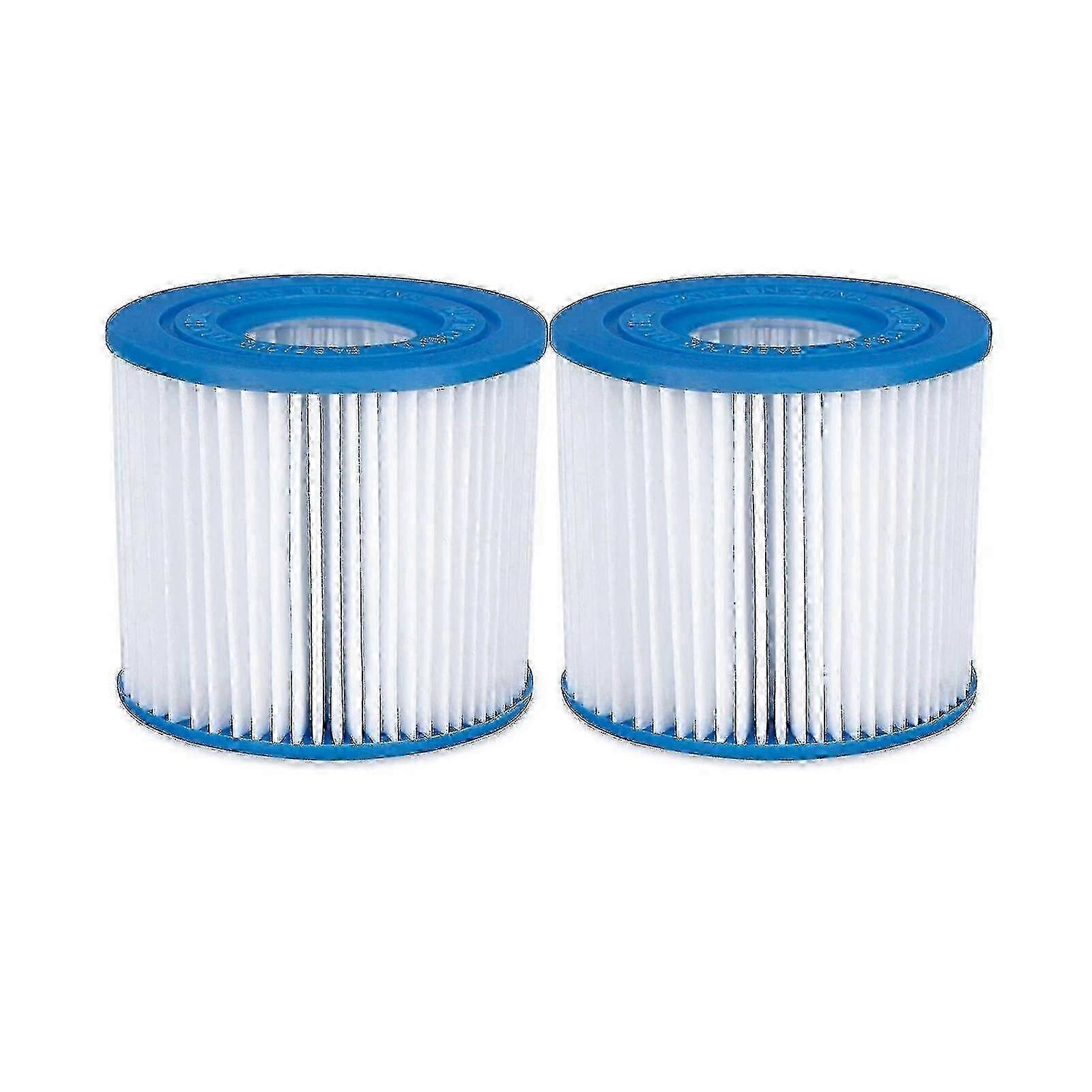 Summer Waves Type D Pool Filter Cartridge Heavy-Duty Paper 2-Pack ReplacementHwy