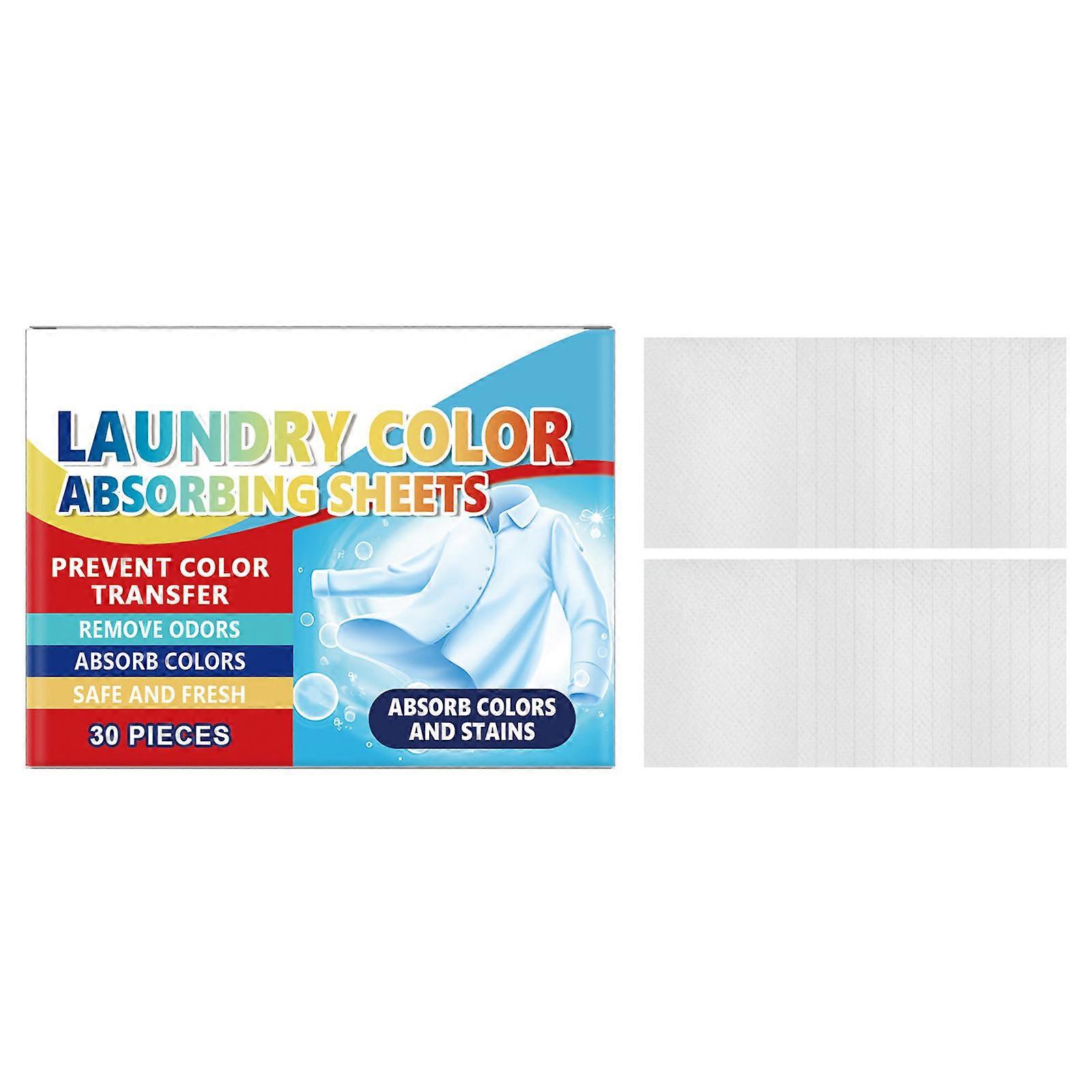 Advanced Color Absorbing Sheet for Washing Machines Latches Wander Dyes Maintains Garment Brightness Over Multiple Washes Multicolor