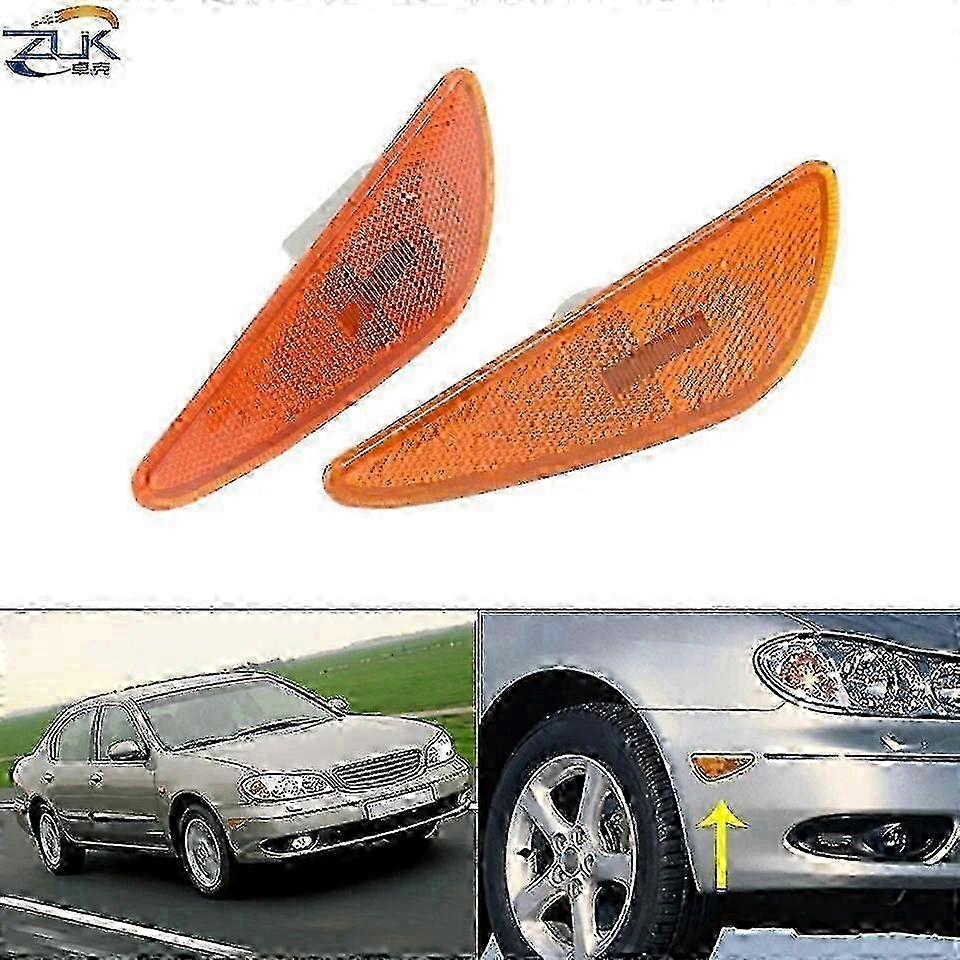 Bumper Side Light Reflector Lamp For NISSAN Cefiro Maxima A33 1998 1999 2000 2001 2002 2003 2004 For Infiniti I30 I35 A33
