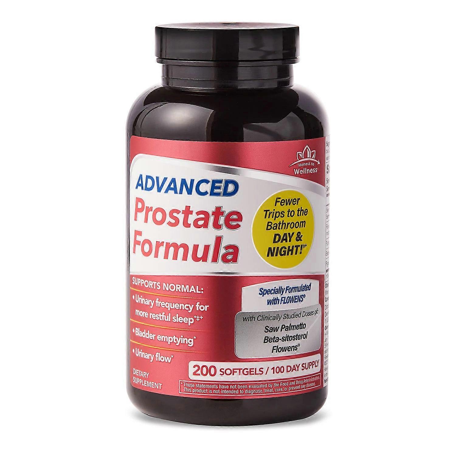 Honest To Wellness Gelişmiş Prostat Formülü, 200 Ea