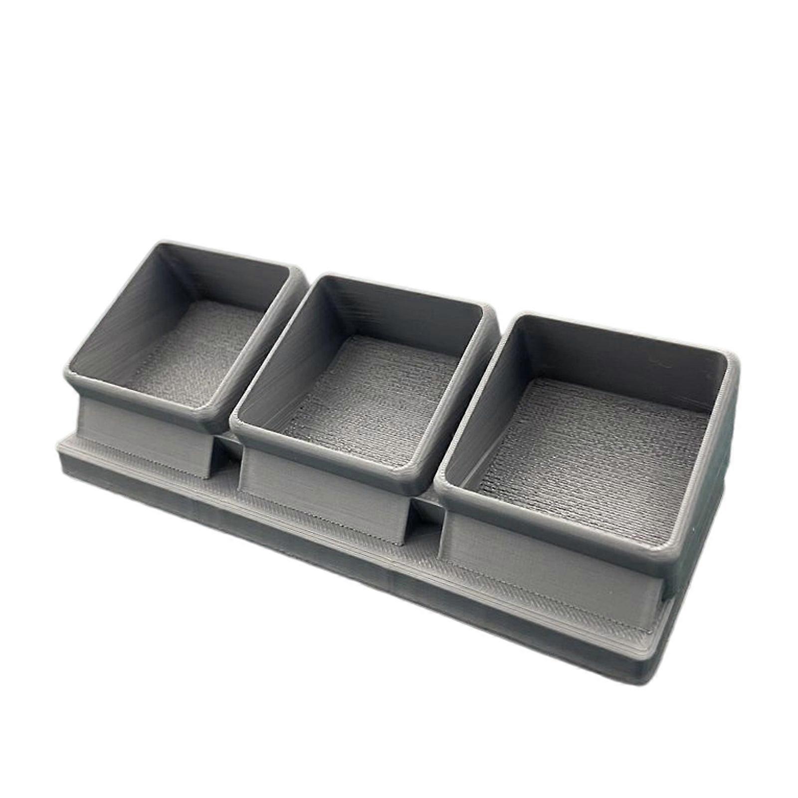 Plastic Organizer Tray For 40ml Modeling Wash Bottles Non Slip Base Prevents Spills Saves Multicolor