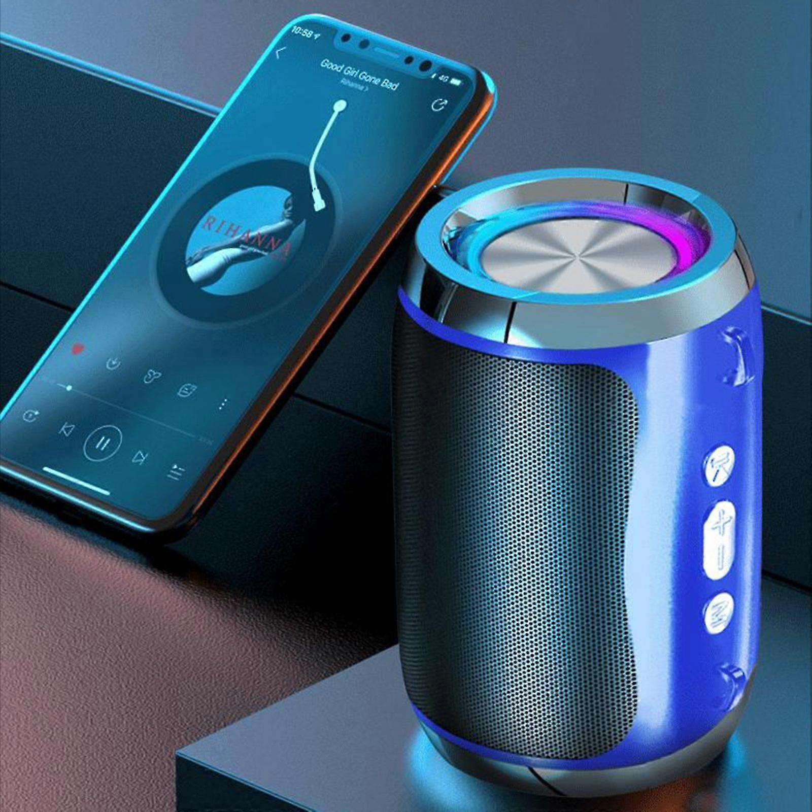 New Intelligent Voice Bluetooth Audio Portable Subwoofer Wireless Bluetooth Speaker Tw-s Internet Hifi Stereo Supports Tf-card And U-disk Playback