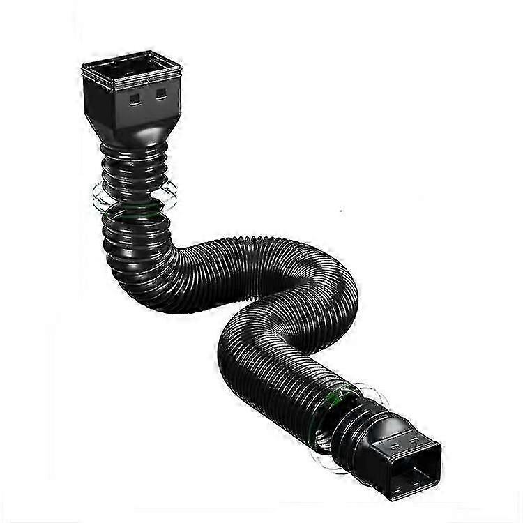 Flexible drain hose extender