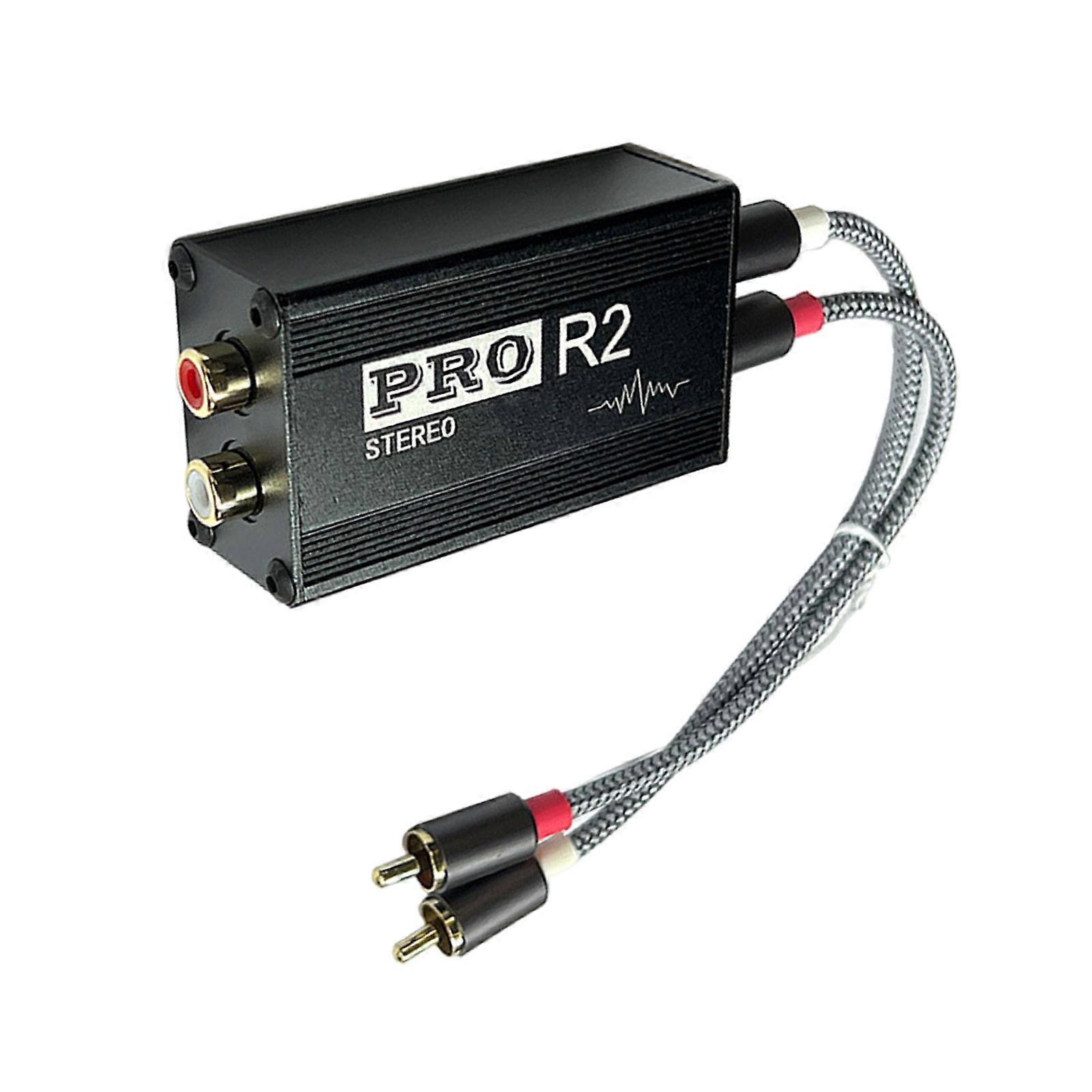 Efficace filtro antirumore Isolatore di terra per un migliore isolamento acustico Compatibile con varie apparecchiature audio Multicolor