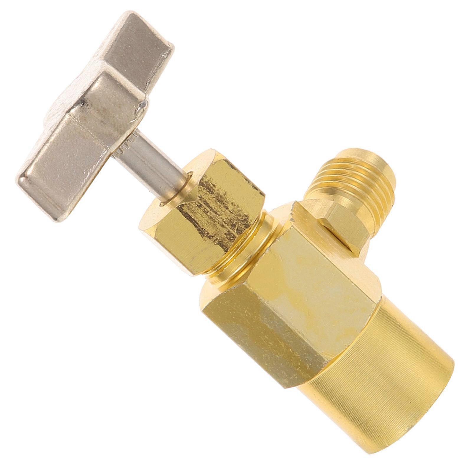 Refrigerant Can Tap Opener for Connecting with R134a Self-Sealing Can Tap