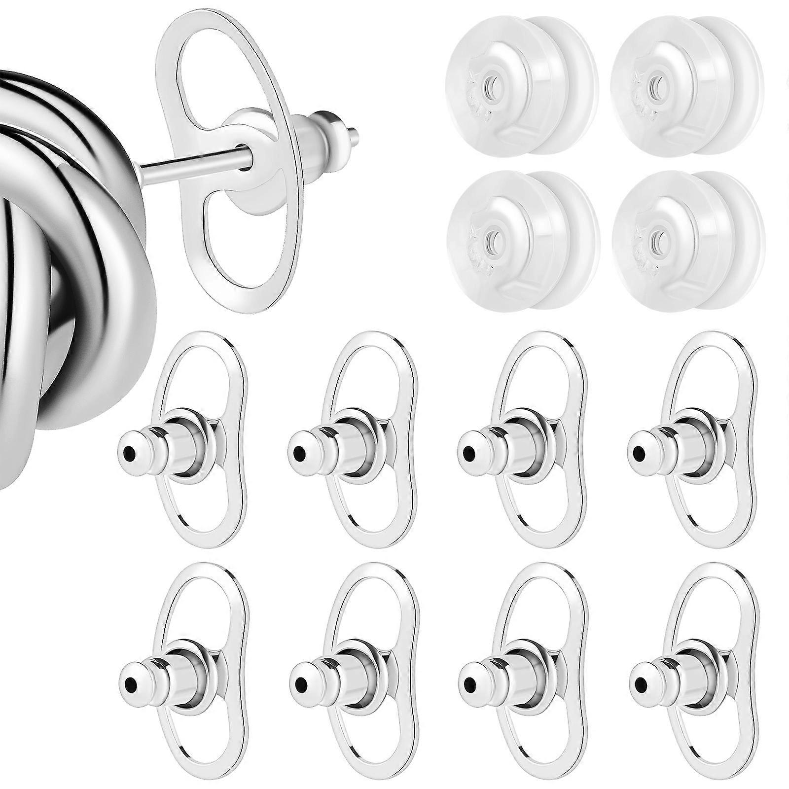 Secure Fit Earring Backs For Studs Modern Aesthetic Style Copper 1 Set