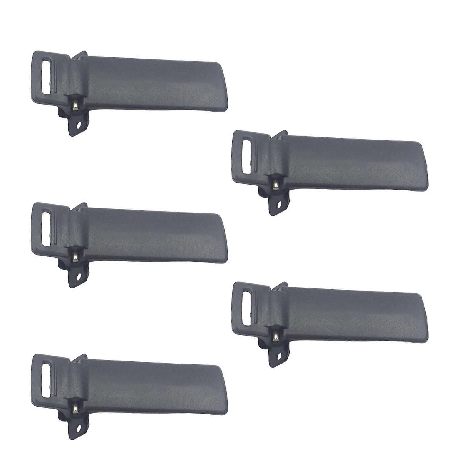 Lightweight Belt Mount Clip Suitable For Two Way Radio Enhancing Mobility In Harsh Conditions Field Work Secure Carrying Multicolor