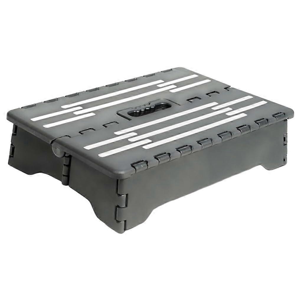 Portable Folding Stool HeavyDuty Reinforced NonToxic PP Plastic Compact Foldable for Camping Outdoor Use Home Garden