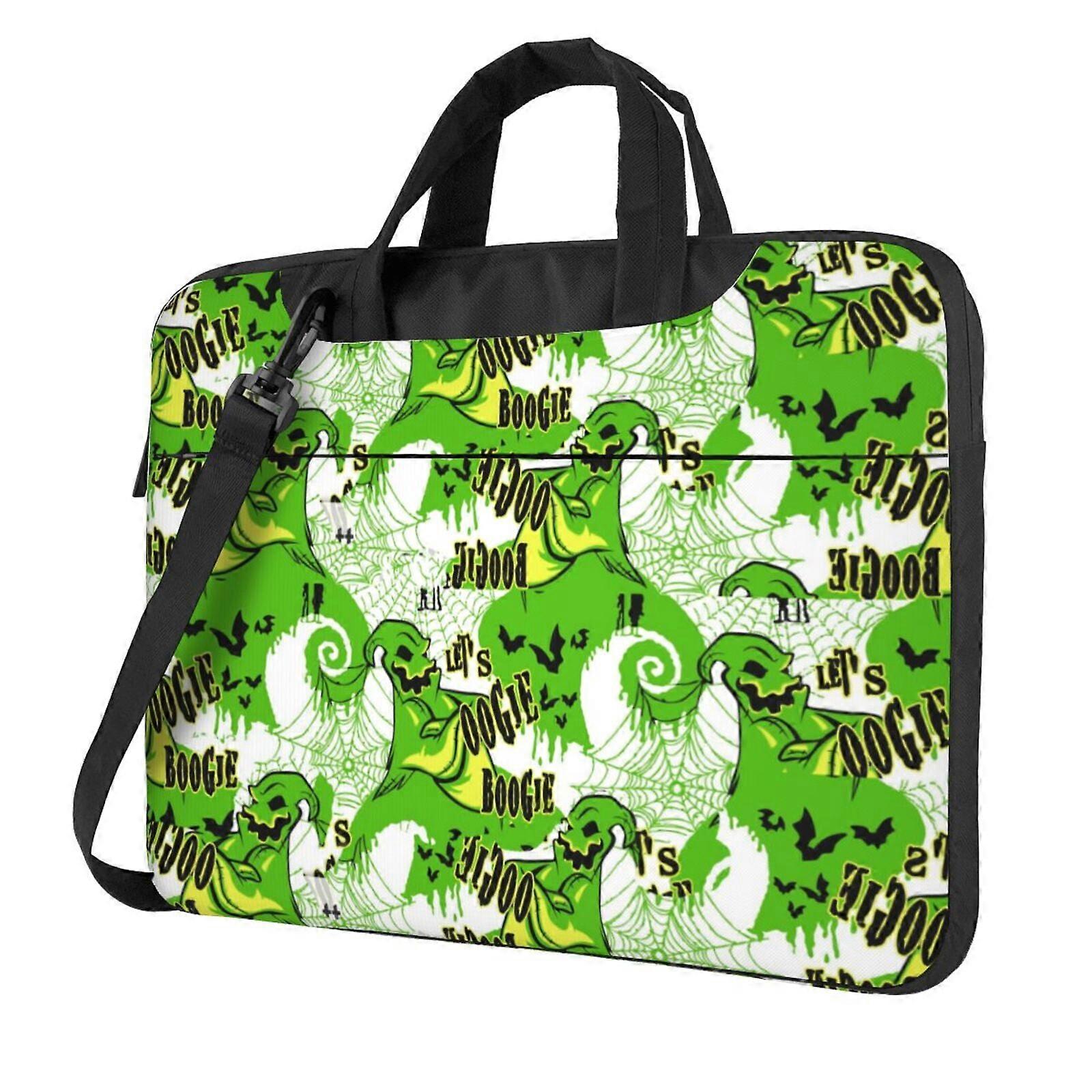 Laptop Sleeve 14" The Nightmare Before Christmas Computer Case Notebook Sleeve PC Messenger Bag Tablet Case Neoprene Handle Sleeve