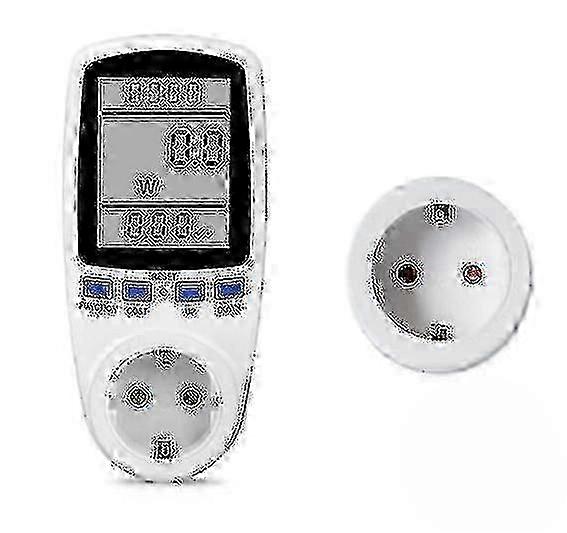 m European Power Metering Power Socket Creative Billing Device Intelligent Power Detector