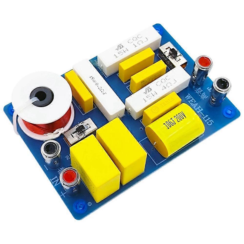 Single Ways HiFi Speaker Frequency Divider Hi-Fi Pure Tweeter Audio Crossover Filter Distributor DIY Speaker Filter