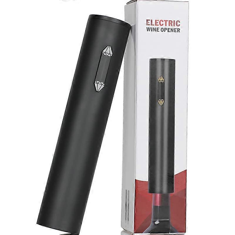 Electric Wine Bottle Opener with OneTouch Button, Rechargeable Automatic Corkscrew for Home, Bar, Party, Wedding, Silver