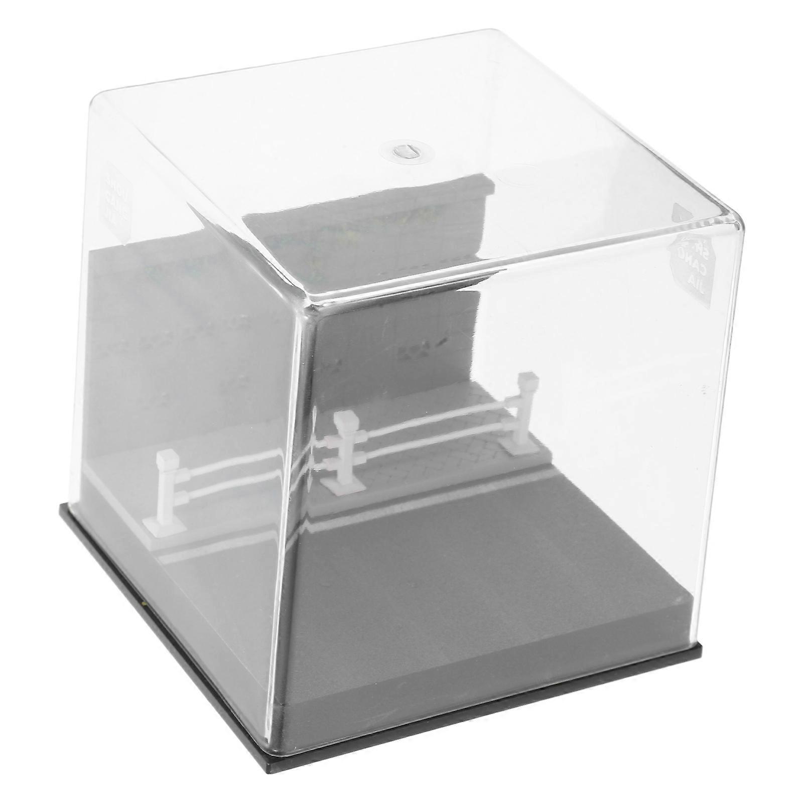 Car Display Box Acrylic Clear Case for 1:64 Scale Model Storage