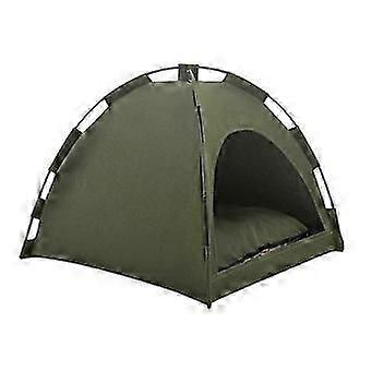 Pet Tent Bed with Canopy Portable Cat Bed Elevated Pet Cot Breathable Soft Cat