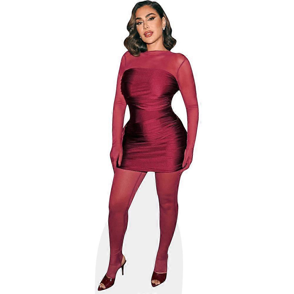 Huda Kattan (Tights) Cardboard Cutout (lifesize OR mini size). Standee. Stand Up.