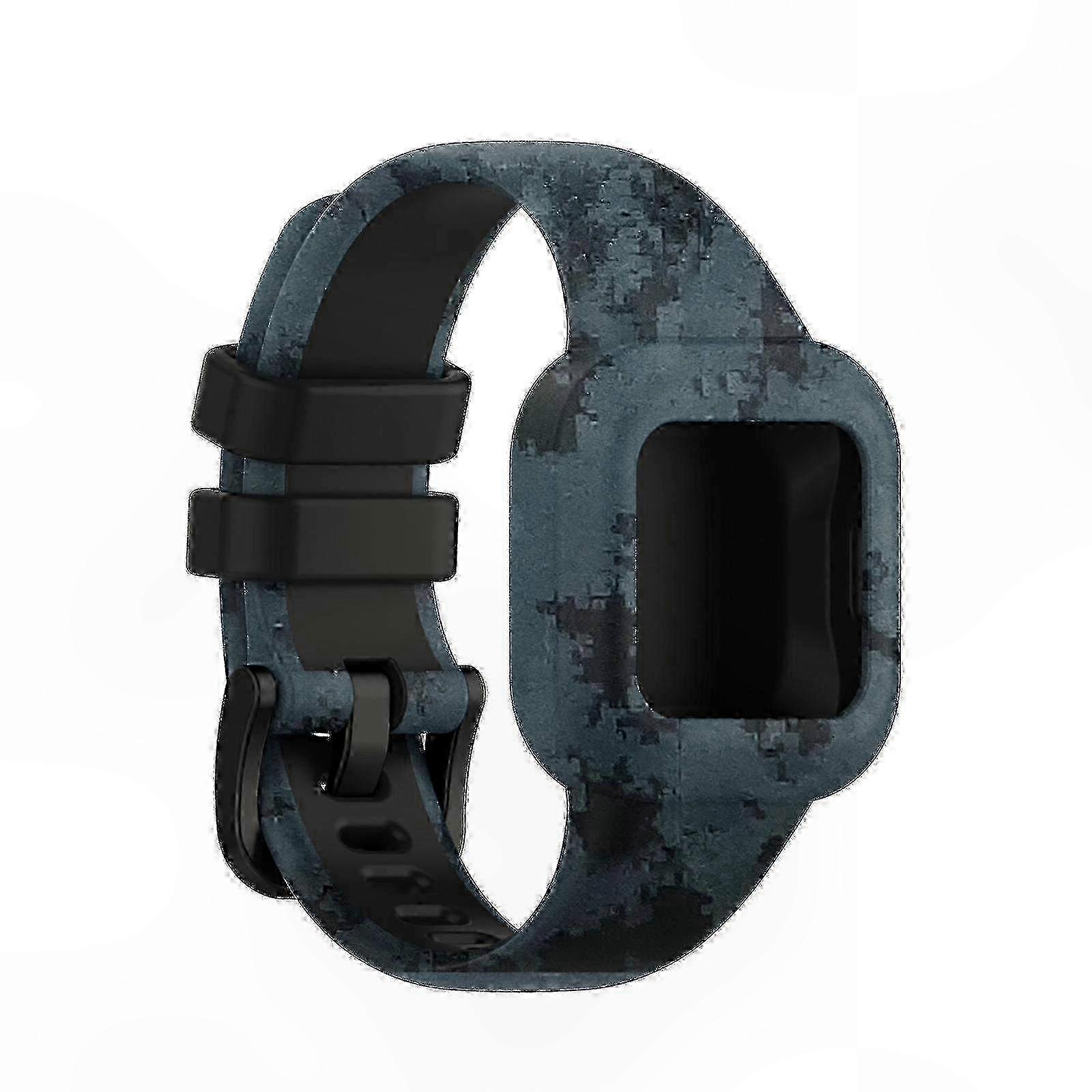 Patterned Silicone Strap for Kids Fitness Tracker with fit Compatibility