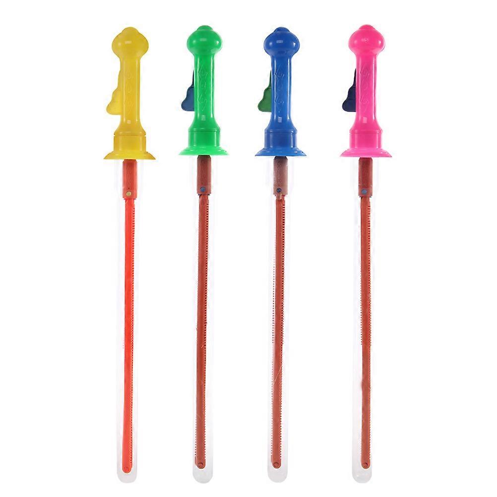 Stick for Bubble Western Sword for Children Playing 8Pcs Assorted Color