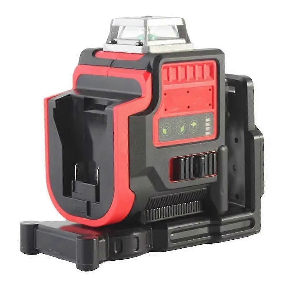 For Milwaukee 18V Battery Laser Level 12 Lines 3D Horizontal Vertical Green Beams Light Meter Self-Leveling Lasers Tools